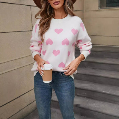 Suéter Corazón para Mujer Talla Grande - Perfecto para San Valentín - Image 5