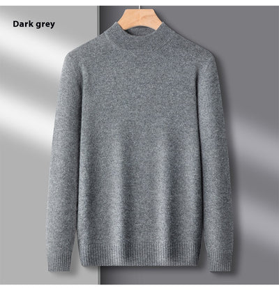 Suéter Cuello Alto Casual para Hombre - Diseño Minimalista Versátil - Image 27