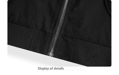 Chaqueta Acolchada Retro de Algodón Puro con Aislamiento Térmico - Image 8