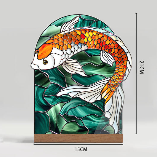 Adornos Decorativos Acrílicos con Efecto Cristal - Flores y Paisajes - Image 23