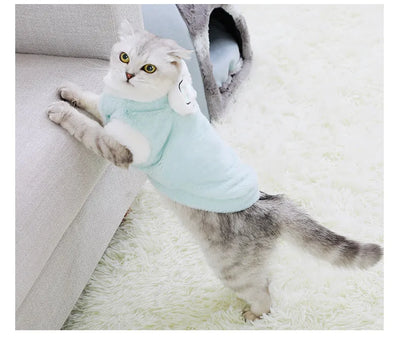 Chaleco Térmico para Gatos sin Mangas - Abrigo Protector Antidesgarres - Image 8