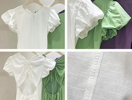 Vestido Liso de Cuello Redondo - Diseño Minimalista - Image 11