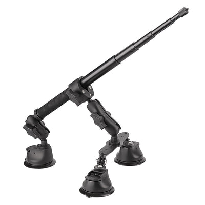 Soporte Panorámico con Ventosa para Cámara y Raqueta en Techo de Auto - Image 5