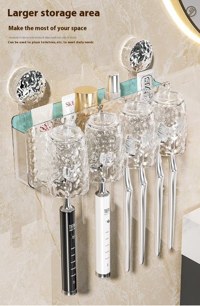 Set de Cepilleros de Pared con Ventosa - Diseño Moderno sin Perforaciones - Image 16