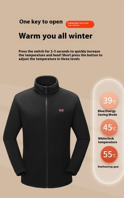 Chaqueta Térmica Inteligente Dual Zone para Montaña y Expediciones en Frío Extremo - Image 29