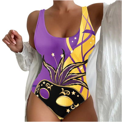 Traje de Baño Enterizo para Mujer con Contraste 3D - Diseño Moderno Playero - Image 14
