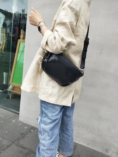 Bolso Bandolera de Cuero Genuino con Correa Ancha Ajustable - Image 37