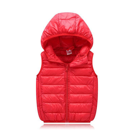 Chaleco Térmico Acolchado con Capucha para Niños - Algodón Duradero - Image 2