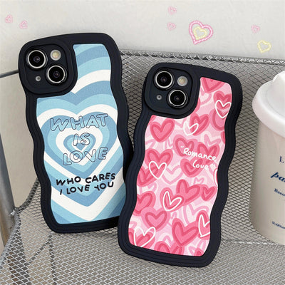 Funda Protectora Suave para Celular con Diseño Love Wave - Image 3