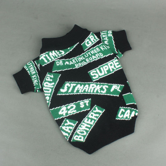 Suéter Estampado con Eslóganes para Perros y Gatos - Image 10