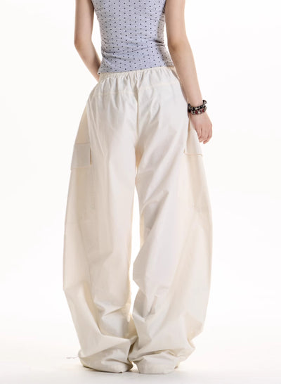 Pantalones Anchos Casual Retro Estilo Hot Girl - Image 17