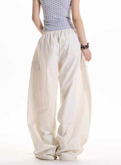 Pantalones Anchos Casual Retro Estilo Hot Girl - Image 17
