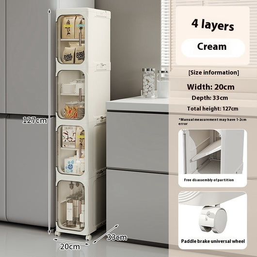 Gabinete Organizador Plegable Multifuncional para Baño - Image 11