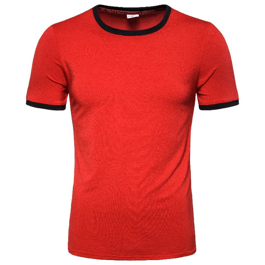 Camiseta Casual Manga Corta Cuello Redondo para Hombre - Image 14