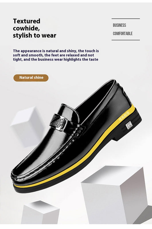 Zapatos de Cuero Ejecutivo con Plantilla Elevadora de Altura en Cuero Genuino - Image 13