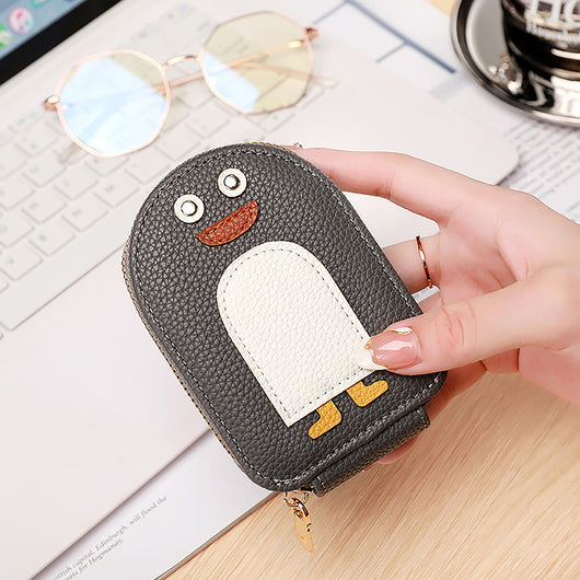 Billetera Expandible Pingüino con Patrón de Lichi - Porta Documentos - Image 7