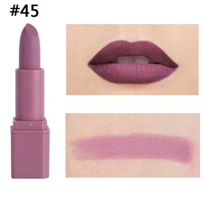 Labial Mate en Tubo Cuadrado - Maquillaje de Larga Duración - Image 16