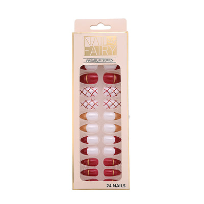 Uñas Postizas Acabadas Estilo Europeo y Americano - Image 9