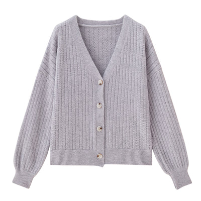 Chaqueta de Punto Japonesa Estilo Relajado para Primavera y Otoño - Image 4