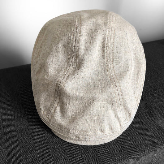Boina Vintage de Lino Transpirable con Visera - Unisex Primavera Verano - Image 12