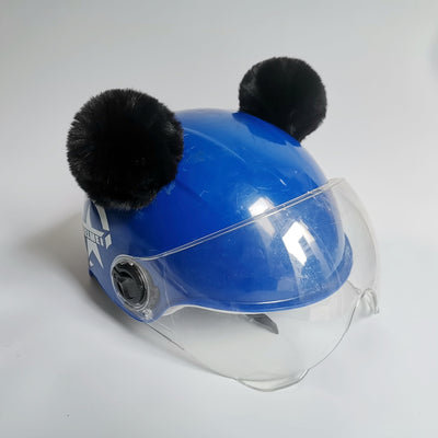 Adornos para Casco de Esquí - Orejas Peludas con Personalidad Divertida - Image 5