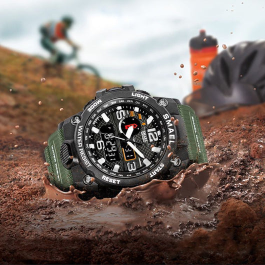 Reloj Deportivo Táctico Resistente al Agua para Hombre