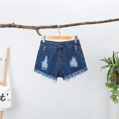 Shorts Vaqueros Holgados de Cintura Alta para Mujer - Image 5