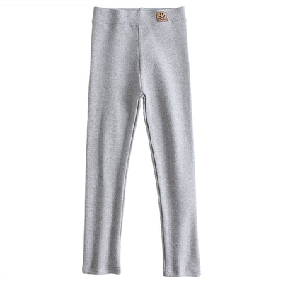 Leggings Gruesos para Niñas Primavera Otoño Color Sólido - Image 17