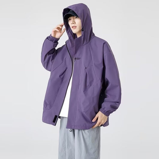 Chaqueta Casual Suelta para Hombre - Primavera Otoño Versátil - Image 4