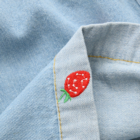 Jeans Anchos Fresa para Mujer - Corte Holgado y Moderno - Image 15
