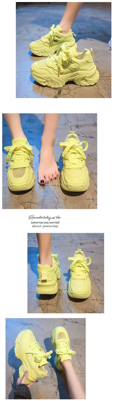Zapatillas Deportivas Casuales con Plataforma Elevadora para Mujer - Image 10