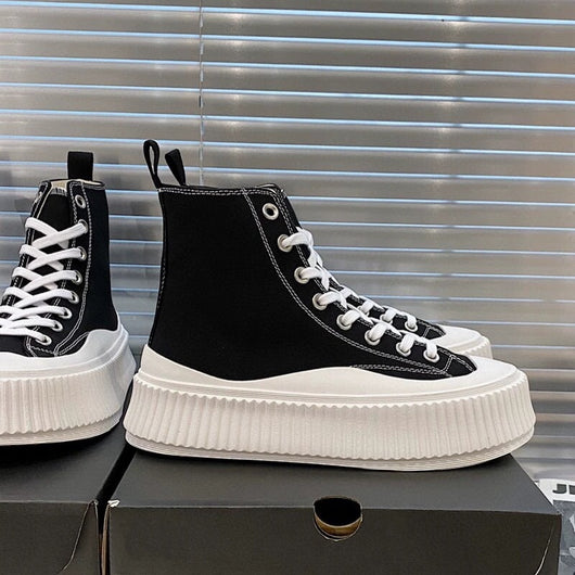 Zapatillas Canvas Plataforma con Tiras Ajustables para Mujer - Image 2