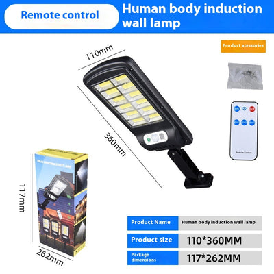 Lámpara Solar de Seguridad LED con Sensor de Movimiento - Image 4