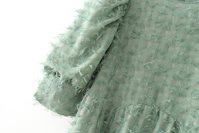 Vestido de Verano para Mujer con Cuello Redondo y Detalles Florales - Image 13