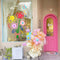 Pegatinas Decorativas de Flores para Ventanas - Adhesivos Estáticos Reutilizables