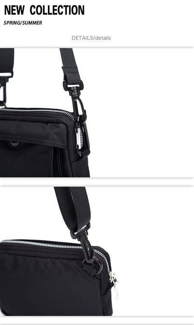 Bolsa Bandolera Hombre Estilo Japonés Minimalista - Image 6
