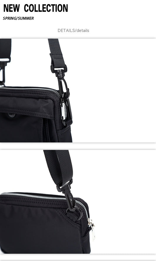 Bolsa Bandolera Hombre Estilo Japonés Minimalista - Image 6