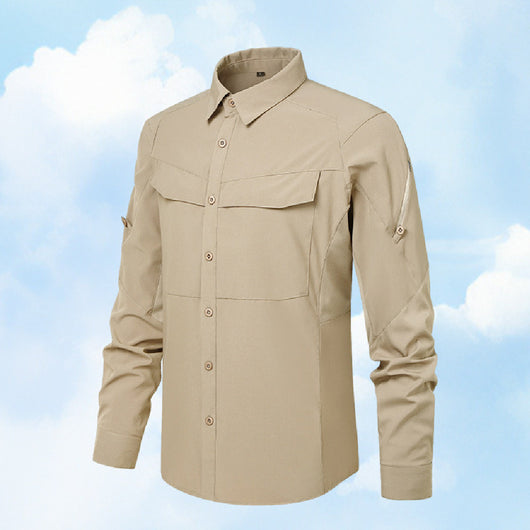 Camisa Táctica de Secado Rápido para Hombre - Outdoor Performance