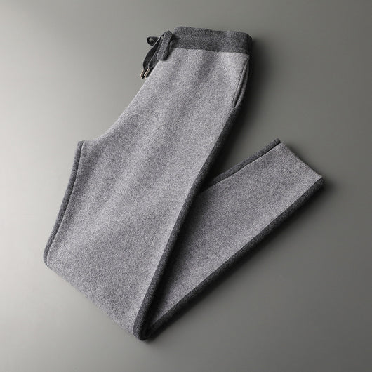 Cardigan de Cuello Alto Grueso con Cierre para Hombre - Suéter Deportivo de Cachemira - Image 11