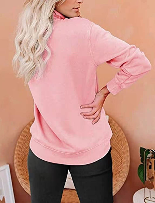 Suéter Mujer Cuello Alto con Cierre y Mangas Largas - Image 21