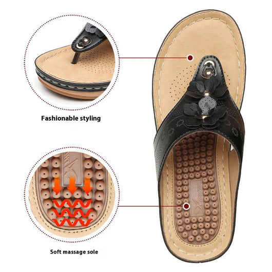Pantuflas Tipo Chanclas con Plataforma Gruesa y Tacón Alto Antideslizantes - Image 15