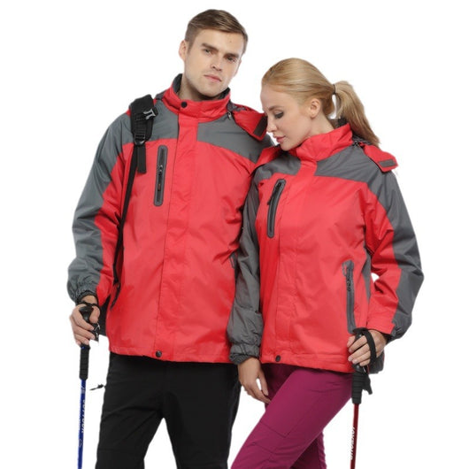 Chaqueta Impermeable Cortaviento Unisex para Aventuras al Aire Libre - Image 4