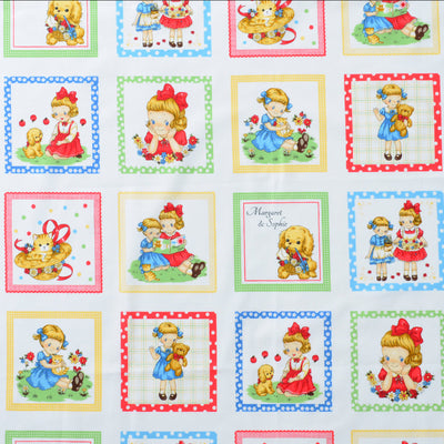 Tela de Algodón Estampada con Diseños Florales y Caricaturas - Image 56