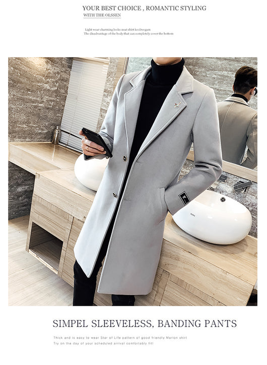 Abrigo de Invierno para Hombre en Algodón y Lana - Image 18