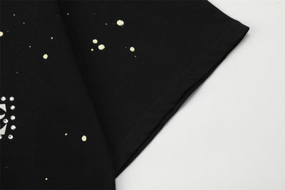 Camiseta Estampada Cielo Estrellado de Manga Corta para Hombre - Image 14
