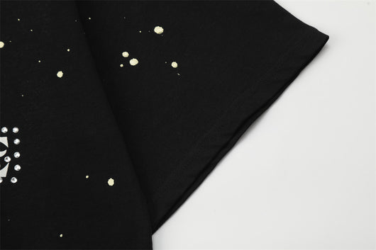 Camiseta Estampada Cielo Estrellado de Manga Corta para Hombre - Image 14