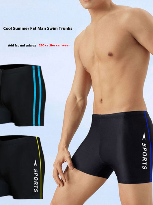 Bañador Deportivo Talla Grande con Control Abdominal para Aguas Termales - Image 2