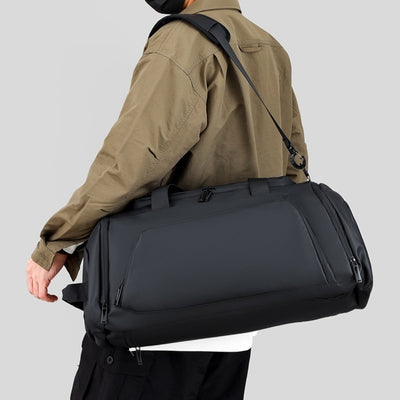 Mochila de Viaje Multifuncional con Compartimento Seco-Húmedo Gran Capacidad