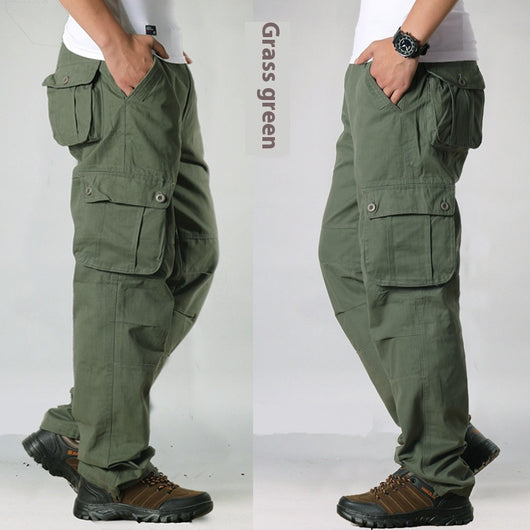 Pantalones de Trabajo Multibolsillos Hombre Cómodos y Resistentes - Image 26