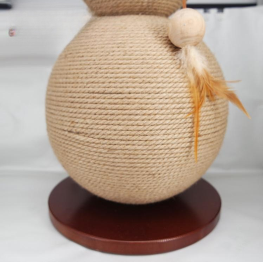 Árbol Rascador Felino con Forma de Pera - Sisal Resistente - Image 8